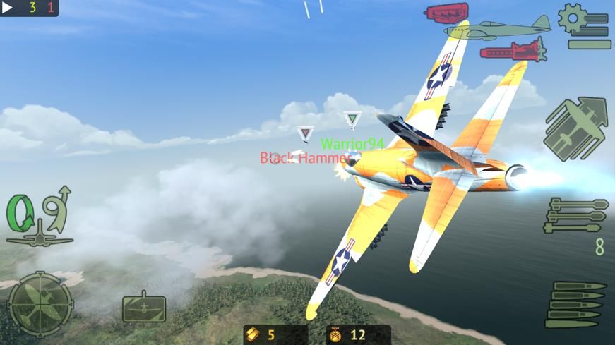 Warplanes Online Combat中文游戏安卓版图片2
