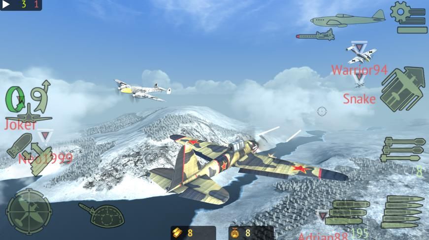 Warplanes Online Combat中文游戏安卓版图1: