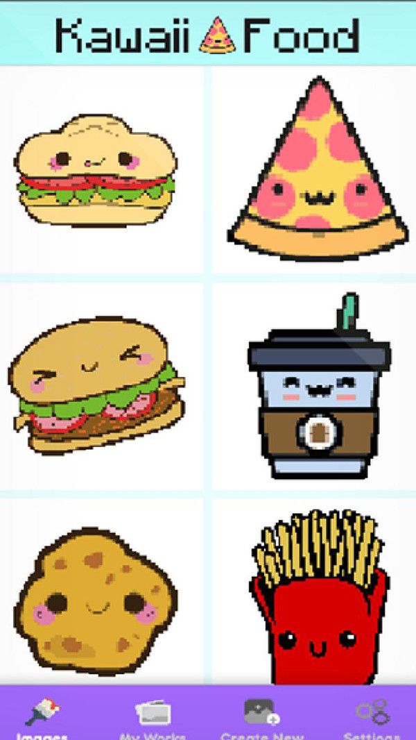 食品像素艺术游戏官方版图3: