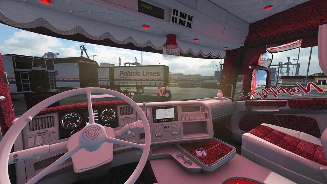欧洲大卡车模拟器2+中国地图语音导航免费版图片1