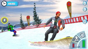 滑雪板滑雪比赛2020游戏图3