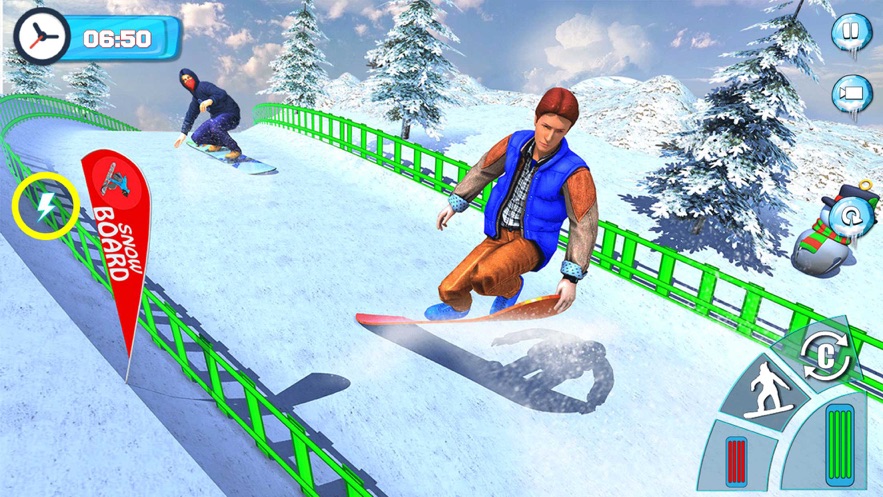 滑雪板滑雪比赛2020游戏官方安卓版图4: