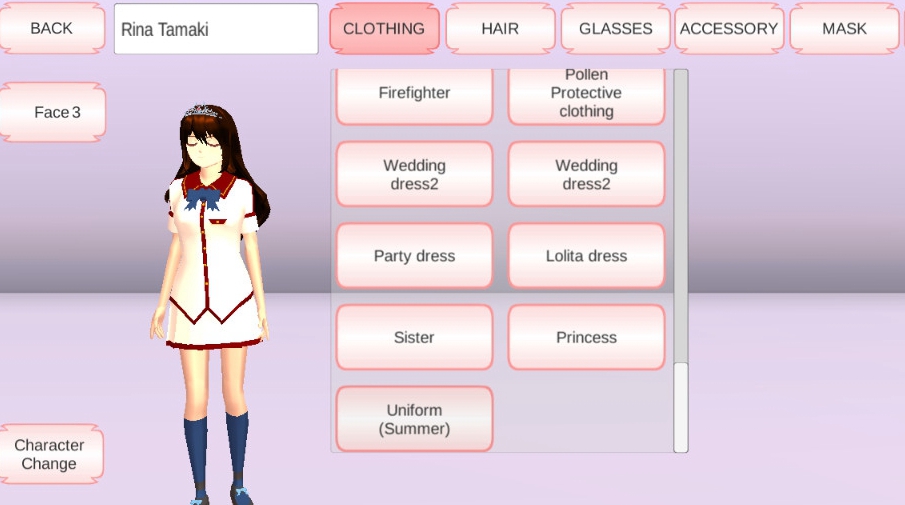 樱花校园模拟器公主夏装更新王冠版图1: