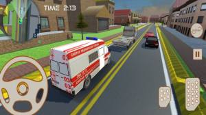 救护车拯救驾驶游戏图1