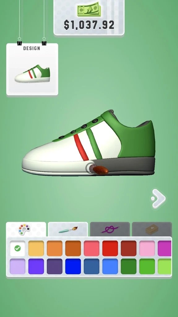 运动鞋设计师游戏安卓最新版图片2