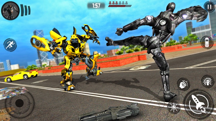 机器人汽车改造战争游戏中文版图1: