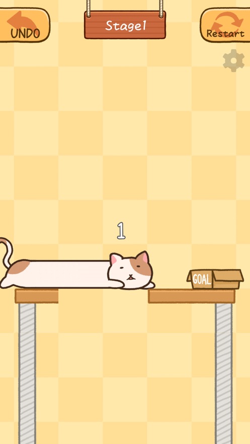 伸缩自如的小猫游戏安卓版（のびーるねこ）图1: