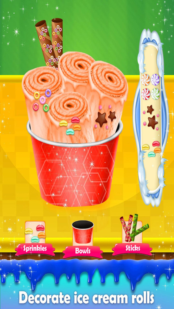 冰淇淋卷制造商游戏免费金币最新版图3: