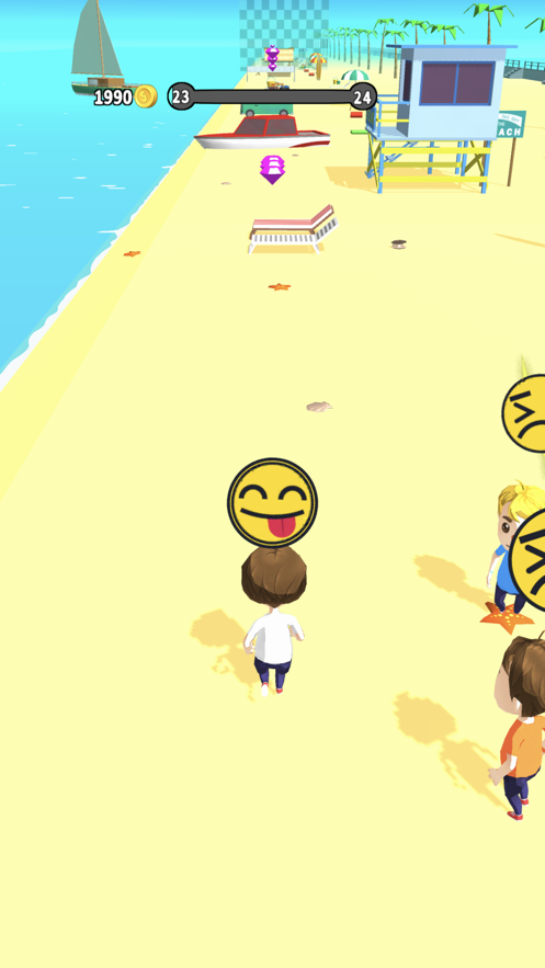 沙滩跑步者3D游戏手机安卓版截图4: