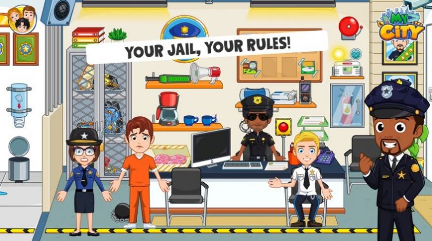我的城市警察局游戏最新版图1:
