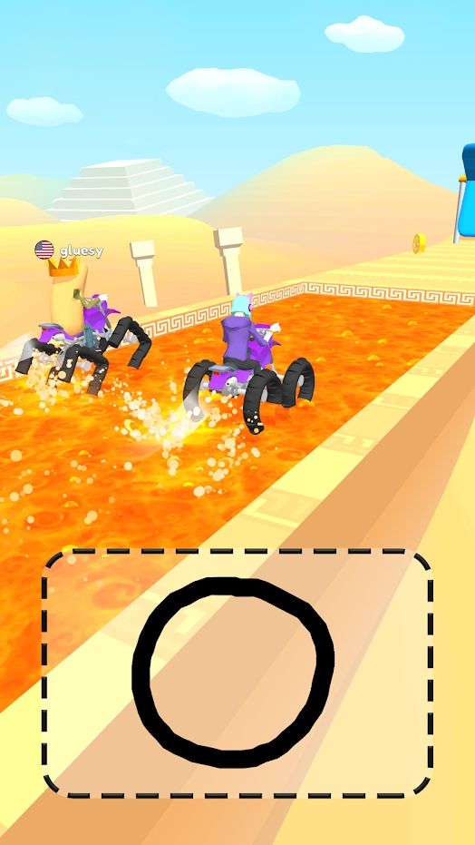 涂鸦骑士Scribble Rider游戏免广告最新版图片1