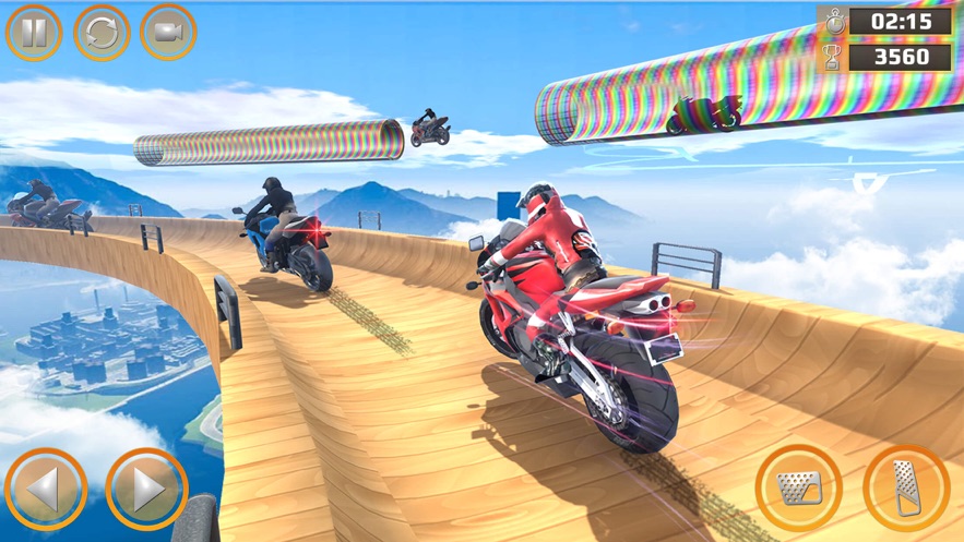 不可能的自行车特技3D游戏正版手机版图4: