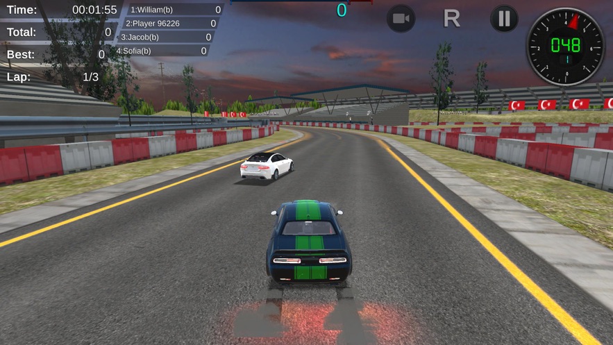 Car Race Online 3D游戏中文版（赛车在线3d）截图1: