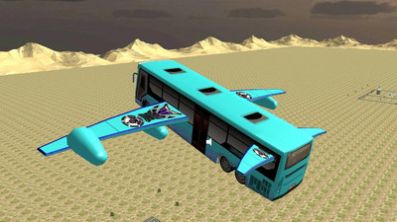 城市飞行巴士游戏巴士全完整版图1: