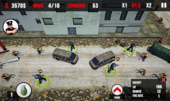 纽约警察僵尸防御3D游戏安卓版截图4:
