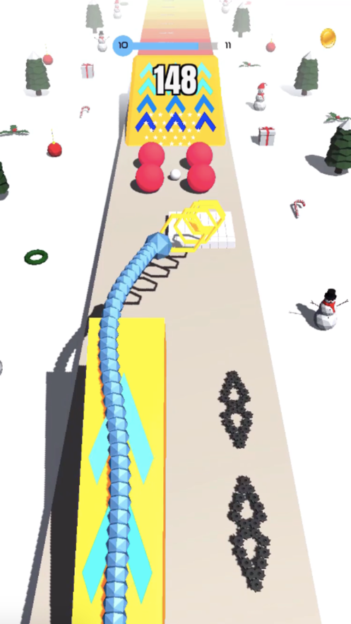蛇蛇飞越坡道3D游戏安卓版图片2