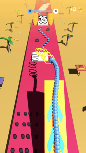 蛇蛇飞越坡道3D游戏图2