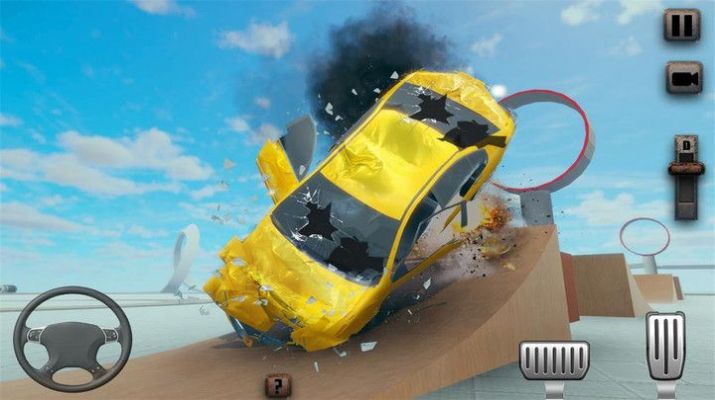 车祸驾驶事故模拟器游戏中文最新版图1: