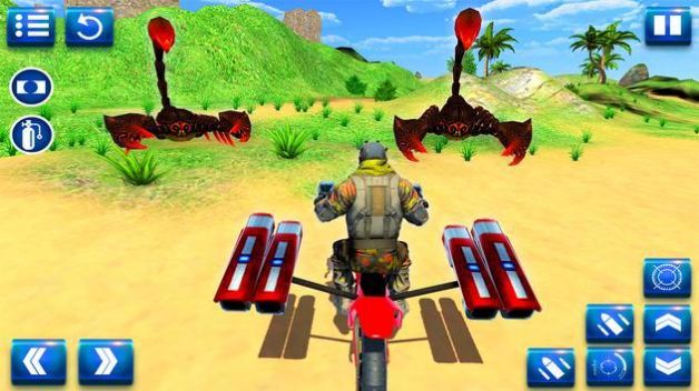 摩托车沙滩搏斗游戏最新版图2: