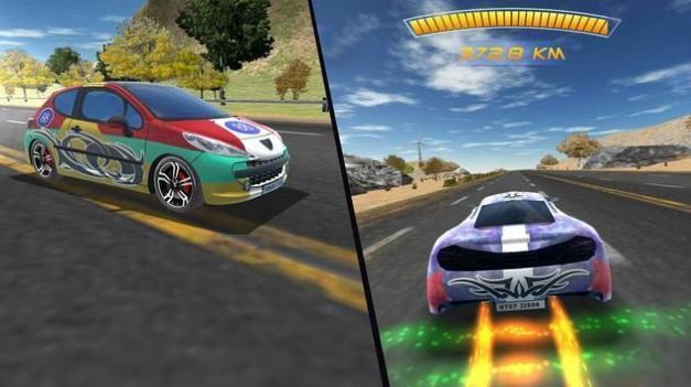 超级赛车挑战3D游戏无限安卓最新版图片2