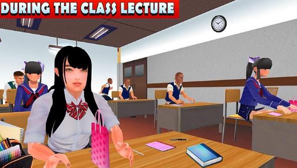 高中女生生活模拟器2020中文版游戏手机版图1: