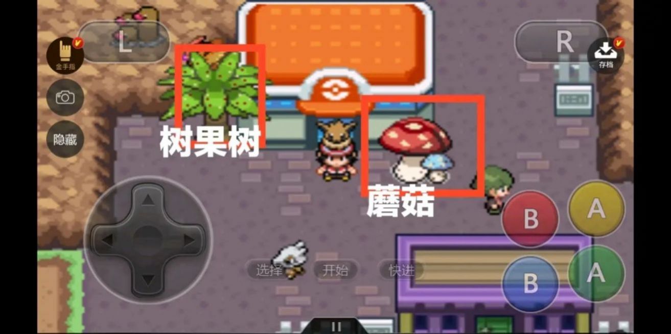口袋妖怪赭色游戏中文手机版图2: