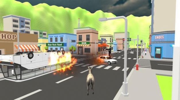 3d驴子横冲直撞模拟器游戏最新版官方版图片2