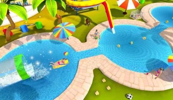 水上乐园极限滑梯3D游戏官方版图片1