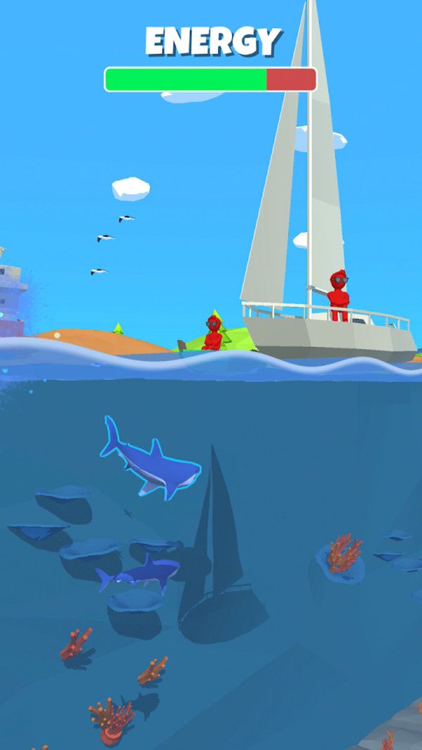 吃人鲨鱼游戏手机版图片1