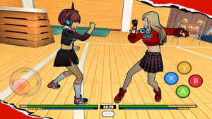 高中女生动漫战役游戏图1