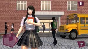 动漫学校的女孩生活模拟器游戏官方版图片2