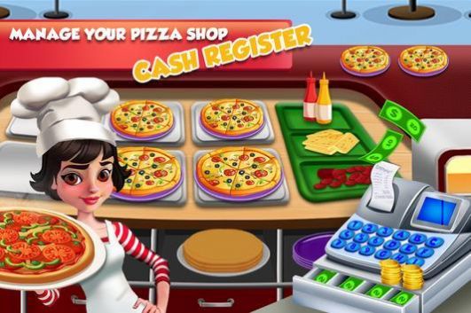比萨制造商餐厅收银机游戏免费金币最新版截图1: