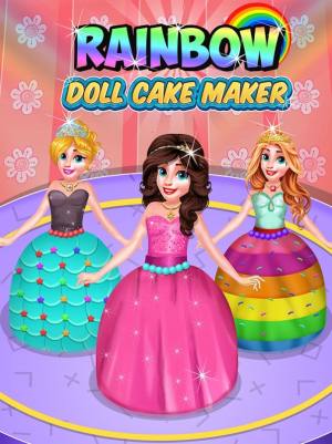 彩虹娃娃蛋糕制作机DIY厨房游戏安卓版图片2
