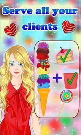 儿童冰淇淋餐厅游戏图1