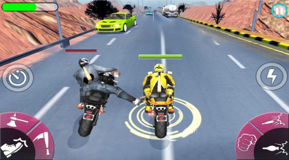 暴力赛车摩托车游戏无限道具最新版图片2
