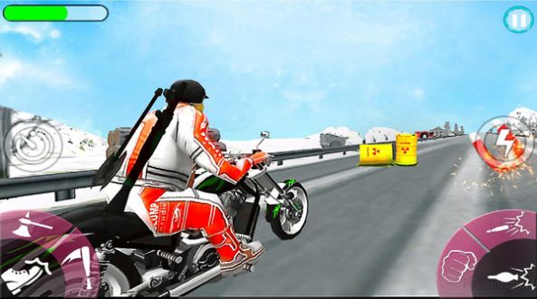 暴力赛车摩托车游戏无限道具最新版图3:
