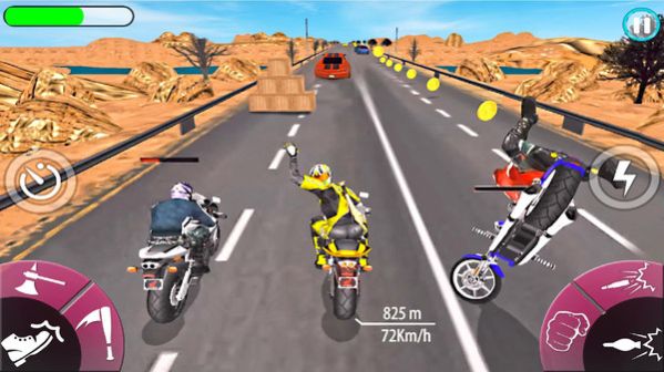 暴力赛车摩托车游戏无限道具最新版图2: