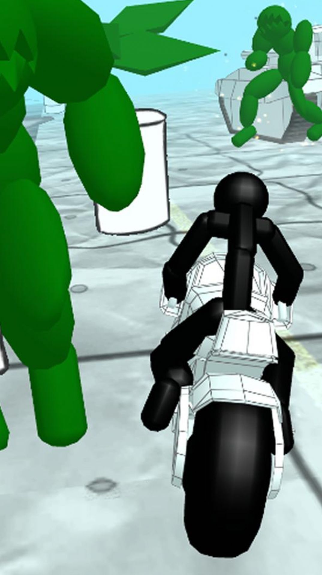 火柴人摩托车逃离游戏全武器最新版图1: