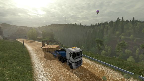 重卡山路模拟驾驶游戏拉木条手机游戏下载最新版图片1