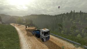 重卡山路模拟驾驶游戏拉木条手机游戏最新版图片1