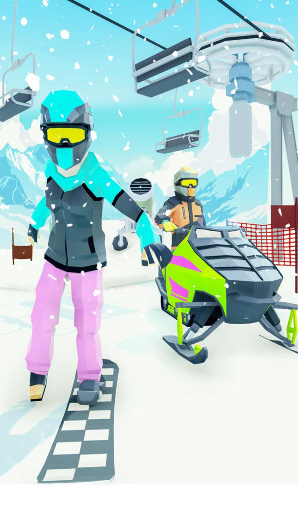 滑雪激斗赛游戏安卓中文版图2: