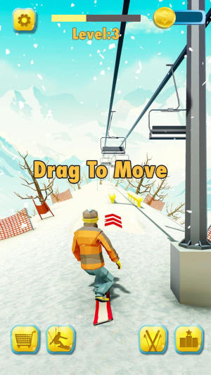 滑雪激斗赛游戏图1