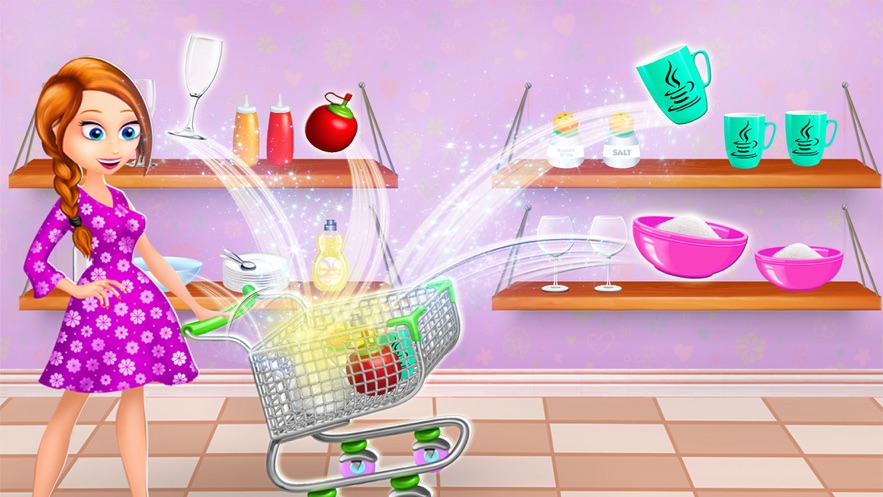 甜甜圈店童装烹饪游戏安卓版图片2