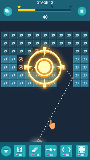 弹球打砖块游戏app小程序图2:
