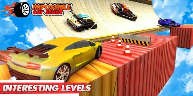 不可能的汽车特技比赛3D游戏安卓版图3: