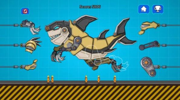 鲨鱼机器人2020免费金币免费钻石版最新最新版图1: