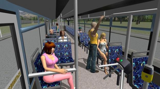 巴士电车模拟器游戏中文最新版截图1: