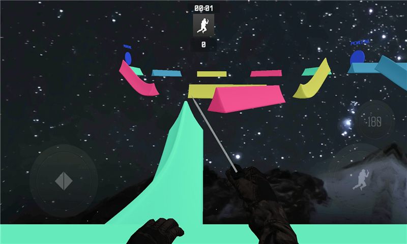 bhoppro跑酷中文可联机版游戏下载截图1: