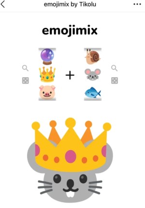 emojimix表情合成公式大全：emojimix by Tikolu表情组合一览图片1