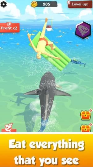 鲨鱼世界生存模拟最新版图2